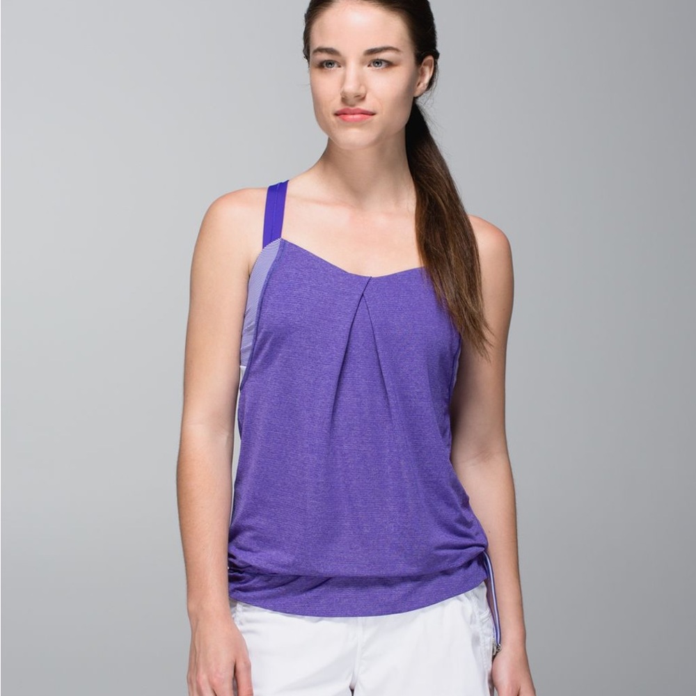 Lululemon purple tank top